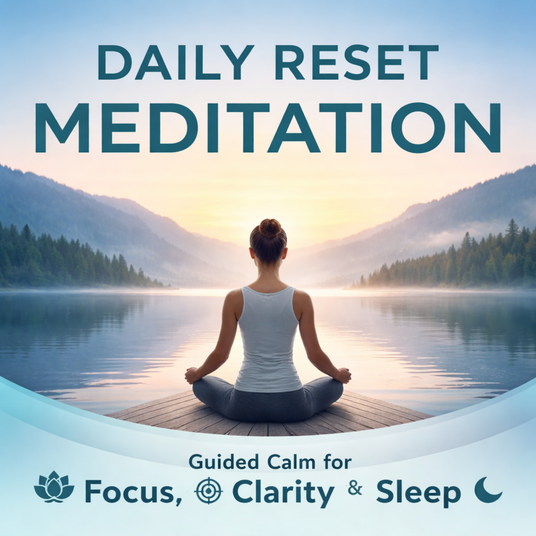 Daily Reset Meditation: Guided Calm for Focus, Clarity & Sleep cover art - Ultamize Personal Development Podcast Network