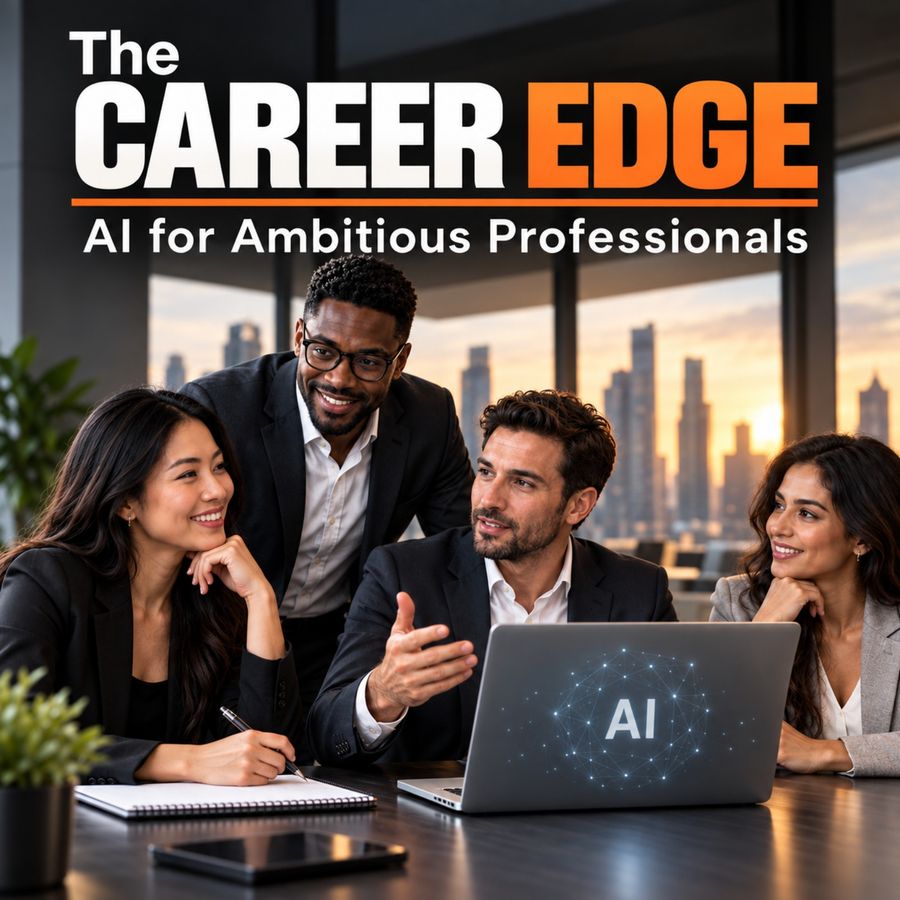 The Career Edge: AI for Ambitious Professionals cover art - Ultamize Personal Development Podcast Network