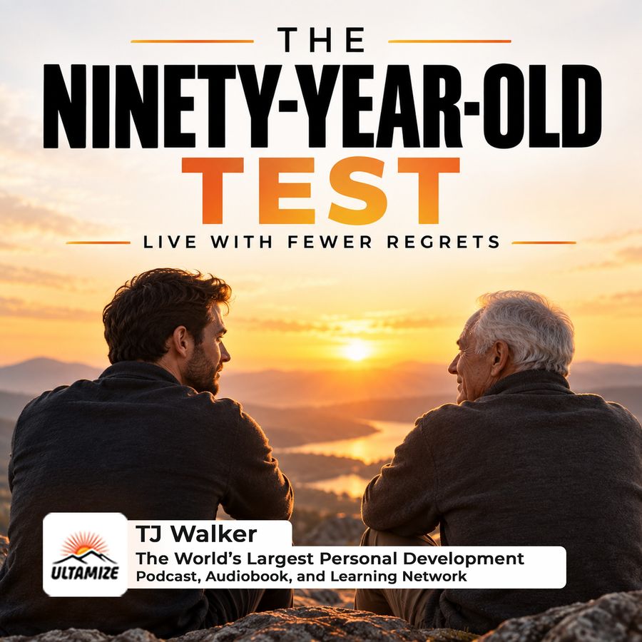 The Ninety-Year-Old Test: Live With Fewer Regrets | Ultamize cover art - Ultamize Personal Development Podcast Network