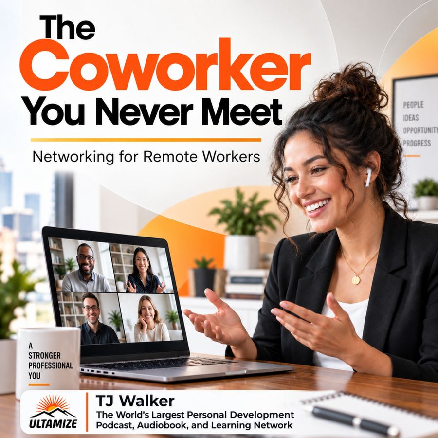 The Coworker You Never Meet: Networking for Remote Workers cover art - Ultamize Personal Development Podcast Network