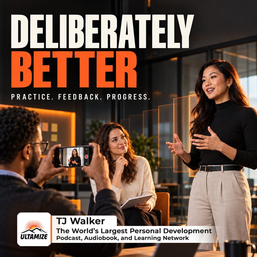 Deliberately Better: How to Improve Any Skill Through Practice and Feedback cover art - Ultamize Personal Development Podcast Network