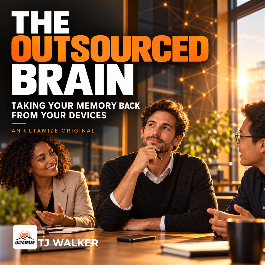 The Outsourced Brain - Improve Your Memory in the Age of AI cover art - Ultamize Personal Development Podcast Network